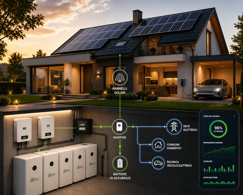 Impianto fotovoltaico chiavi in mano - NC Nicomi